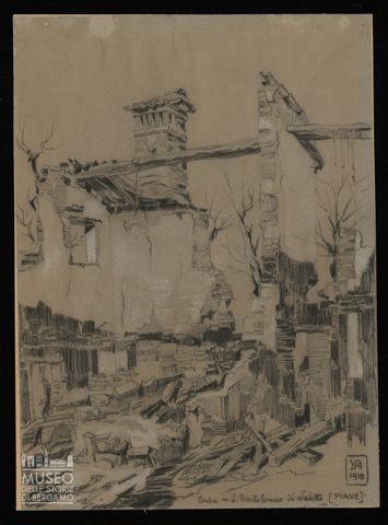 Paesaggio, Casa a S. Bartolomeo di Saletto