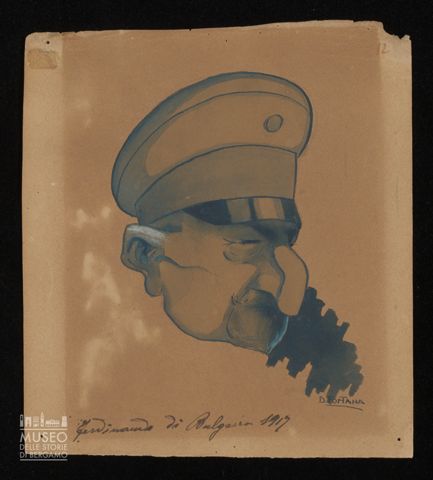 Caricatura, Ferdinando di Bulgaria