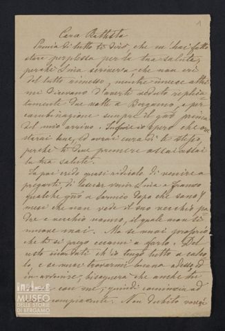 Maria Belli a Giovanni Battista Mazzi