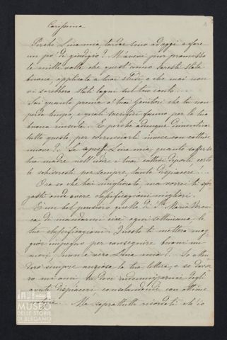 Maria Belli ad Angiolina Parigi
