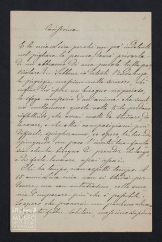 Maria Belli ad Angiolina Parigi