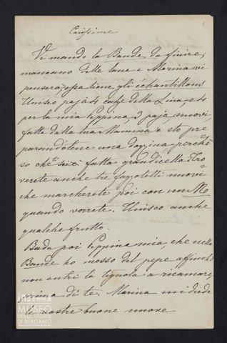 Maria Belli ad Angiolina e Giuseppina Parigi