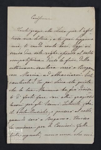 Maria Belli ad Angiolina e Giuseppina Parigi