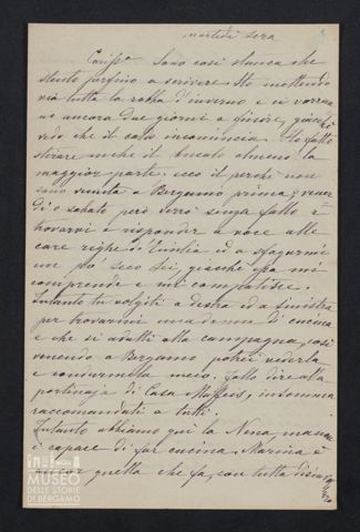 Maria Belli ad Angiolina Parigi