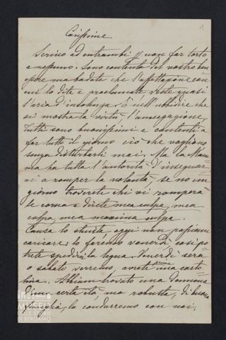 Maria Belli ad Angiolina Parigi
