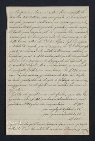 Maria Belli ad Angiolina Parigi