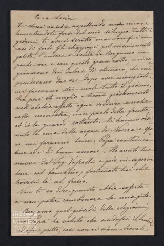 Maria Belli ad Angiolina Parigi