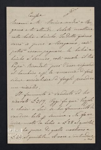 Maria Belli ad Angiolina Parigi