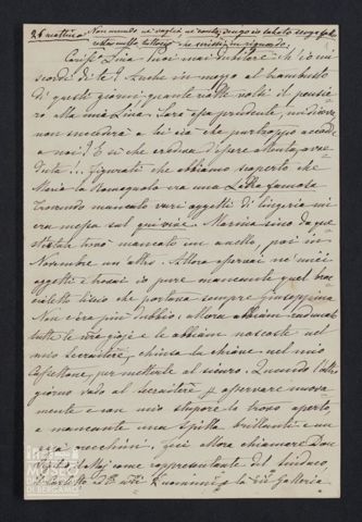 Maria Belli ad Angiolina Parigi