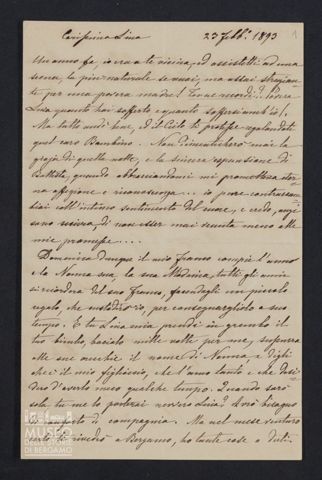 Maria Belli ad Angiolina Parigi