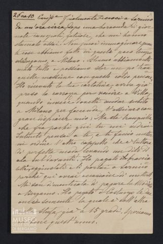 Maria Belli ad Angiolina Parigi