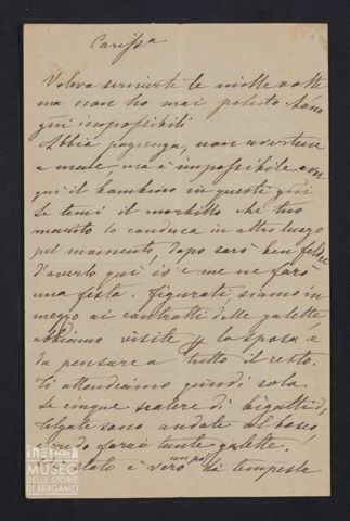 Maria Belli ad Angiolina Parigi