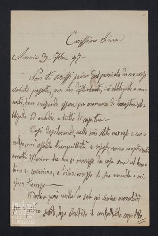 Andrea Parigi a Angiolina Parigi