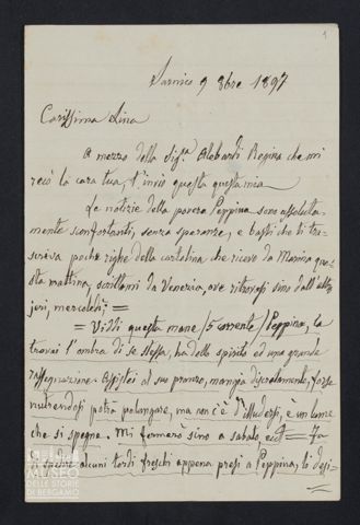 Andrea Parigi a Angiolina Parigi