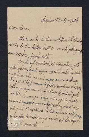 Andrea Parigi a Angiolina Parigi