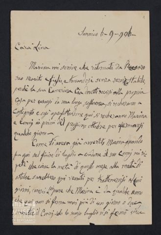 Andrea Parigi a Angiolina Parigi