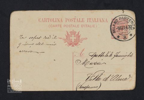 Emilio Mazzi ad Angiolina Parigi