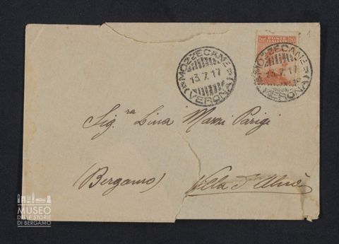 Busta indirizzata ad Angiolina Parigi