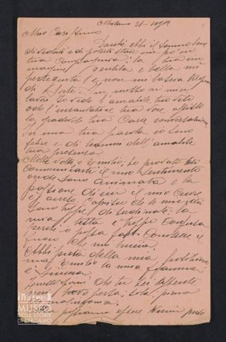 Celestina a Emilio Mazzi