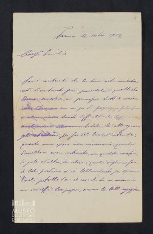 Giovanni Battista Mazzi a Emilio Mazzi