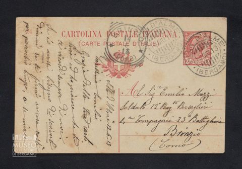 [Luigia Blondel] ad Emilio Mazzi