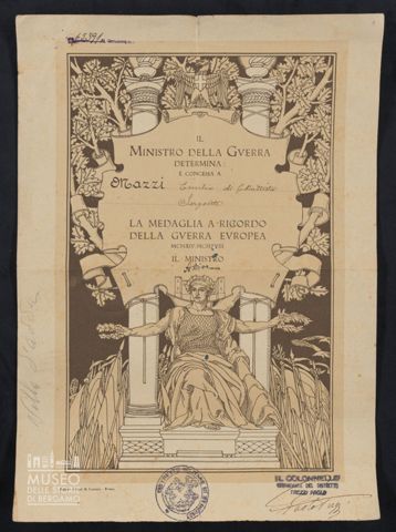 Medaglia ricordo della guerra europea