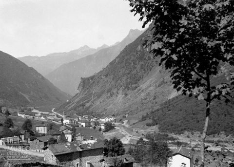 Bondione, veduta del centro abitato