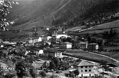 Frazione di Bondione, centro abitato