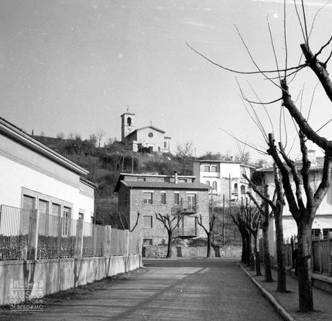 Veduta sulla chiesa della Vergine Addolorata