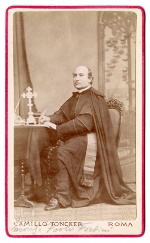 Monsignor Paolo Fortini Pro Vicario Apostolico Del Queensland
