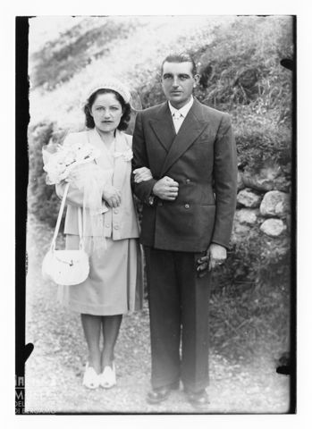 Ritratto di uomo e donna [forse sposi]