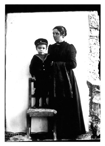 Ritratto di donna con bambino