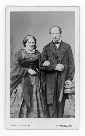 Ritratto di un uomo e una donna polacchi