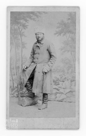 Ritratto di anziano uomo polacco