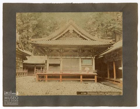 Facciata di un tempio Shinto, Nikko