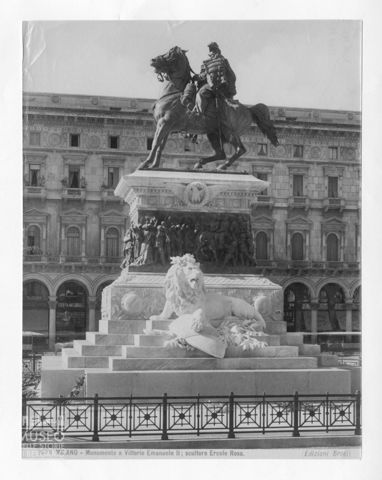 Monumento equestre a Vittorio Emanuele II a Milano