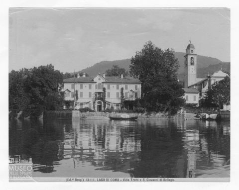 Villa Trotti e San Giovanni di Bellagio sul Lago di Como