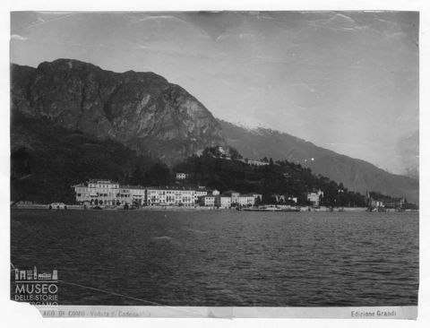 Veduta di Cadenabbia, lago di Como