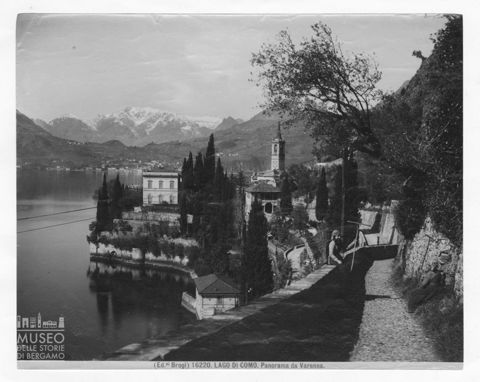 Veduta del Lago di Como da Varenna