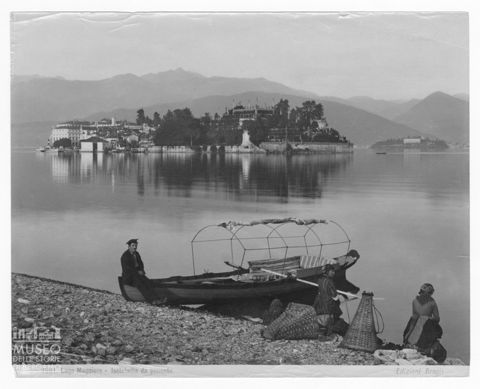 Lago Maggiore, veduta dell'Isola Bella