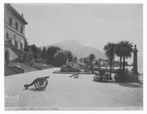 Lago di Como, giardino di villa Melzi a Bellagio
