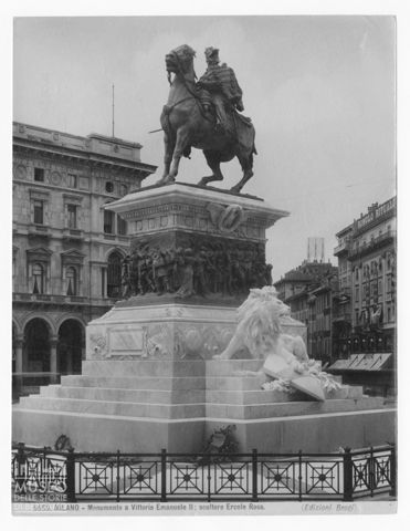 Monumento equestre a Vittorio Emanuele II a Milano