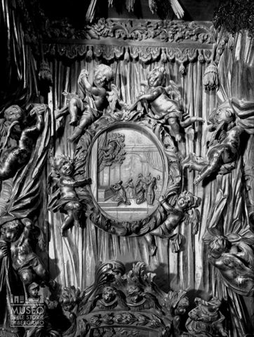 Cattedra vescovile, dettaglio [1]