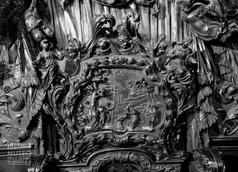 Cattedra vescovile, dettaglio [2]