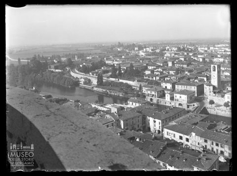 Veduta di Palazzolo dall'alto