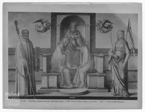 Incoronazione di Maria tra i santi Bernardo e Orsola di Lazzaro Bastiani