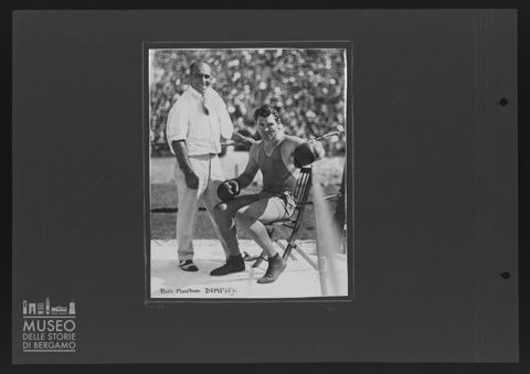Jack Dempsey e Bull Montana