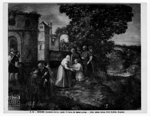 Il ritorno del figliol prodigo di artista ignoto veneto
