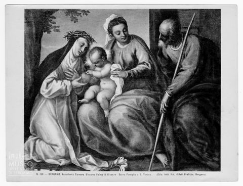 Sacra Famiglia e santa Teresa d'Avila di Jacopo Negretti detto Palma il Giovane