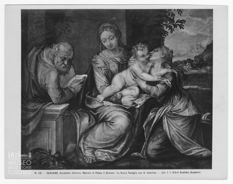 Matrimonio mistico di Santa Caterina di Domenico Riccio detto il Brusasorci